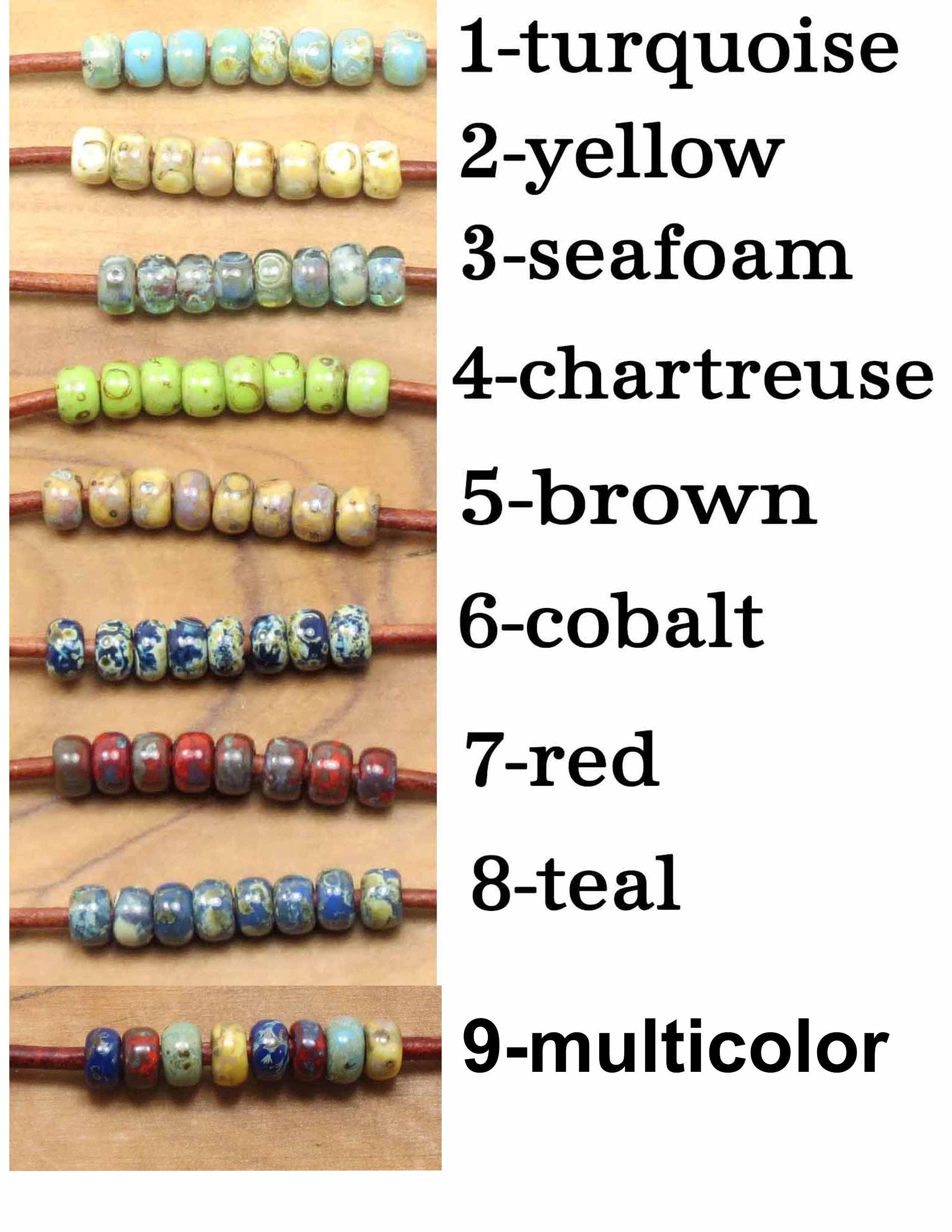 Dainty Multicolor Picasso Seed Bead Stick Earrings with Flower Spacer Bead - Lightweight And Comfortable Boho Statement Jewelry